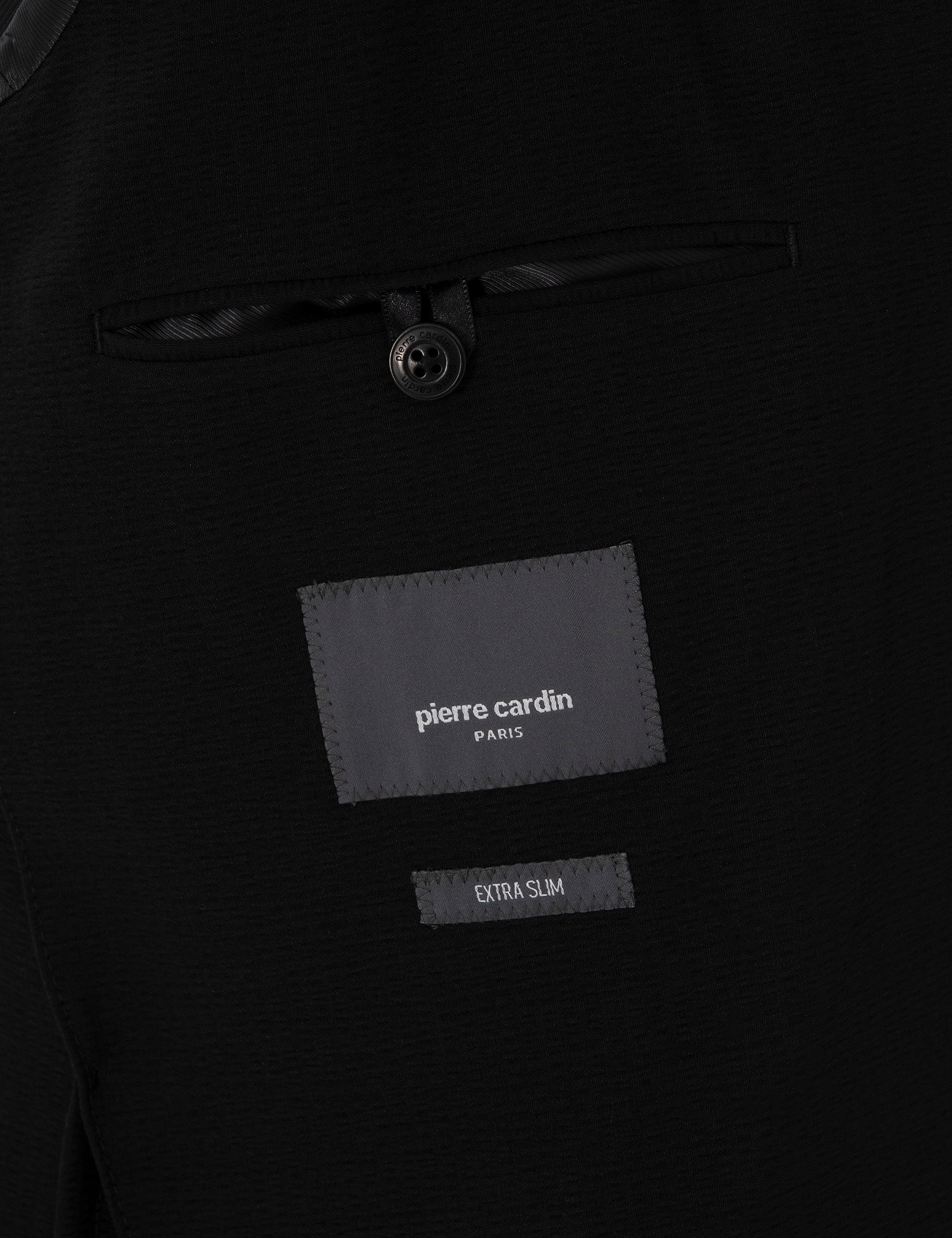 Siyah Extra Slim Fit Takım Elbise