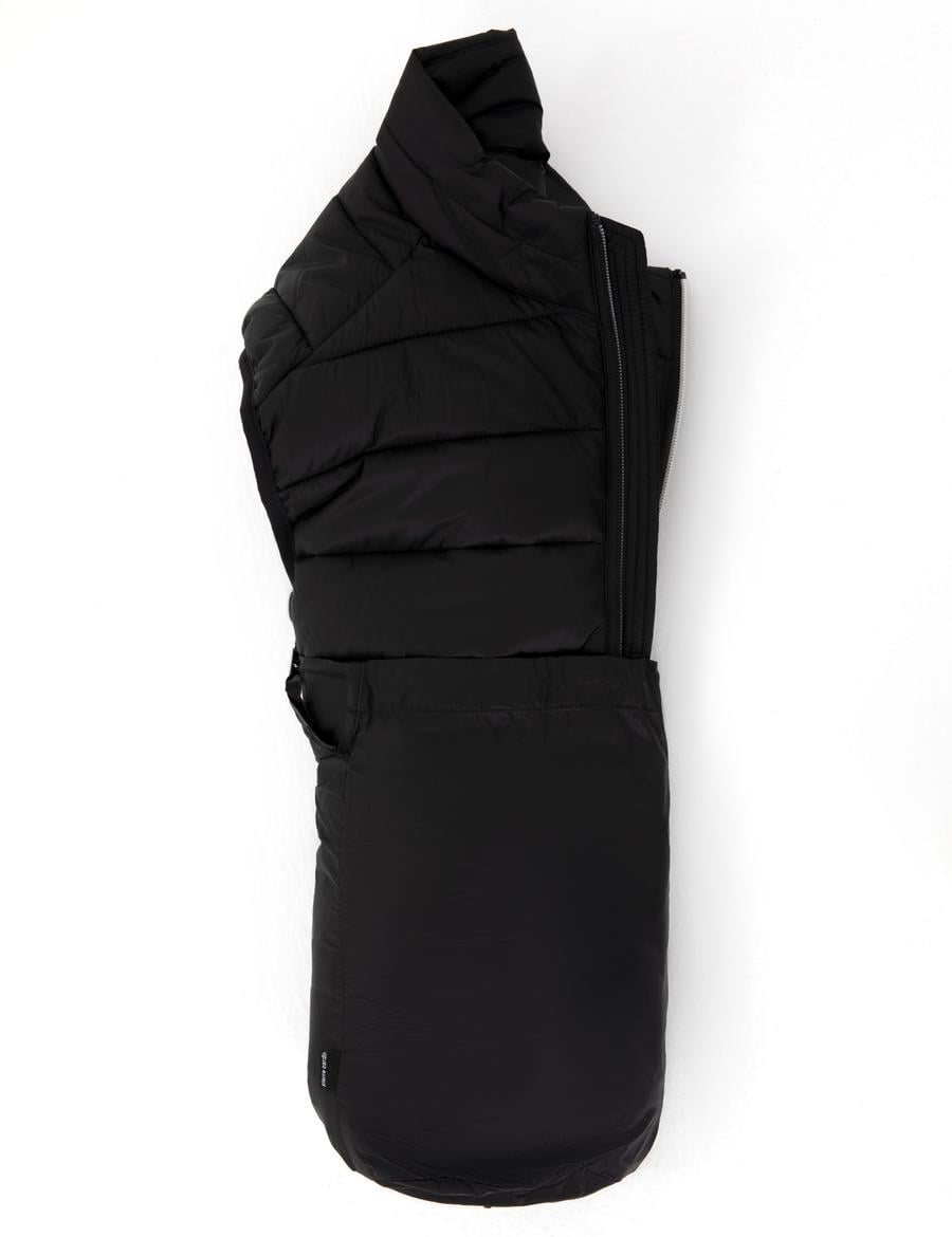 Siyah Cropped Slim Yelek