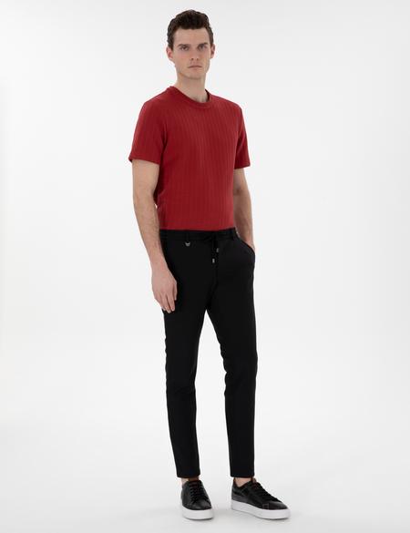 Siyah Klasik Jogger Pantolon - 50303452179