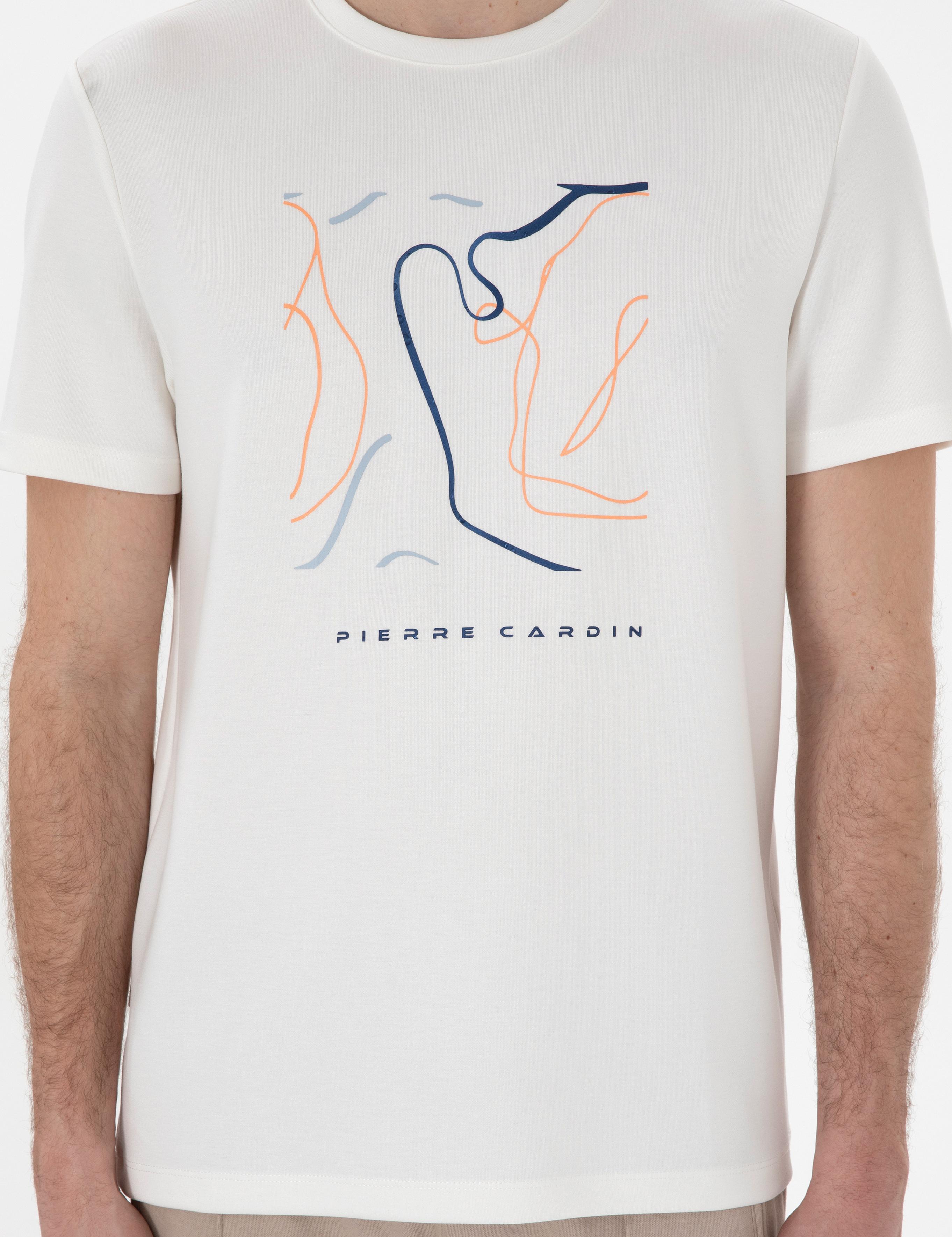 Ekru Regular Fit Tişört