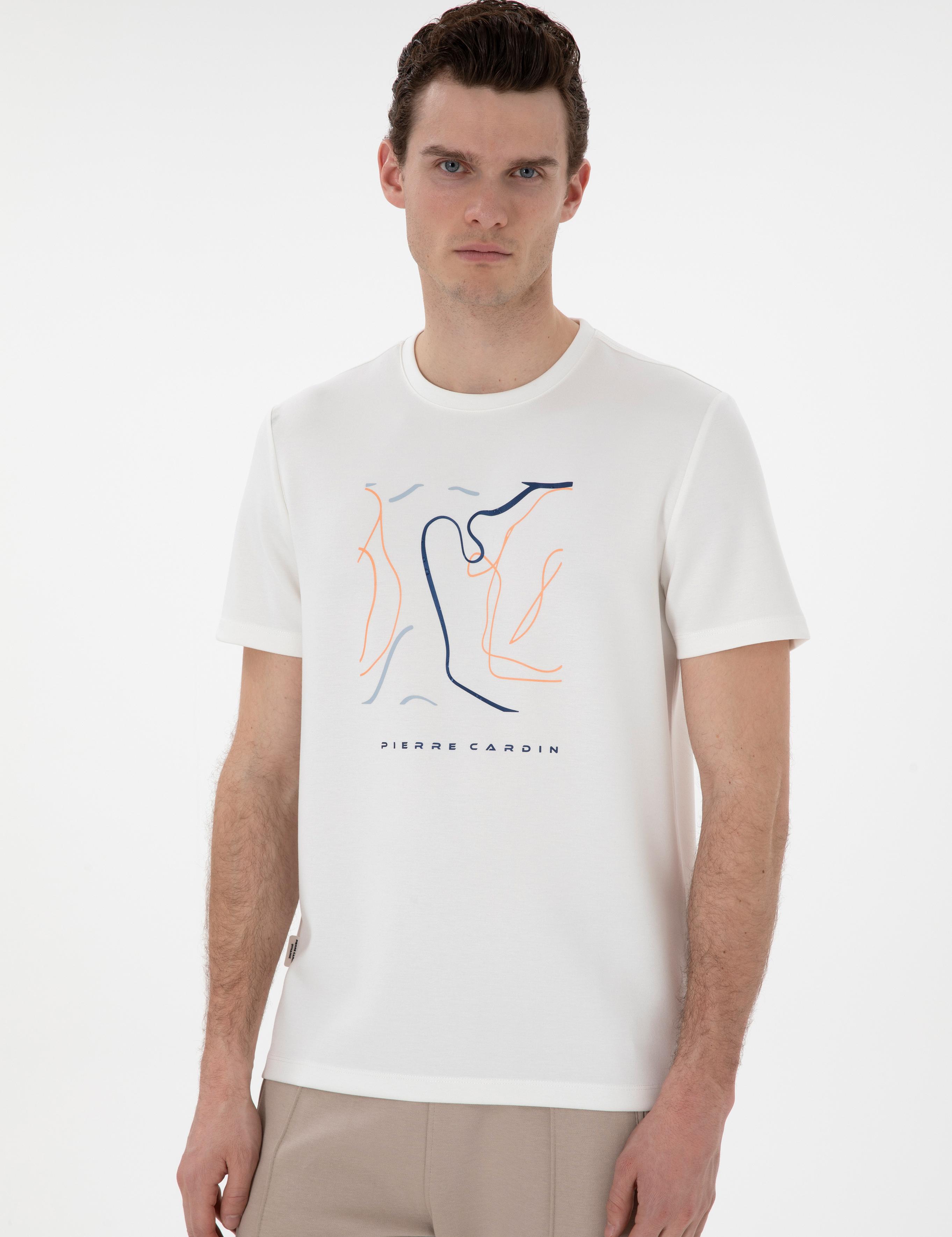 Ekru Regular Fit Tişört