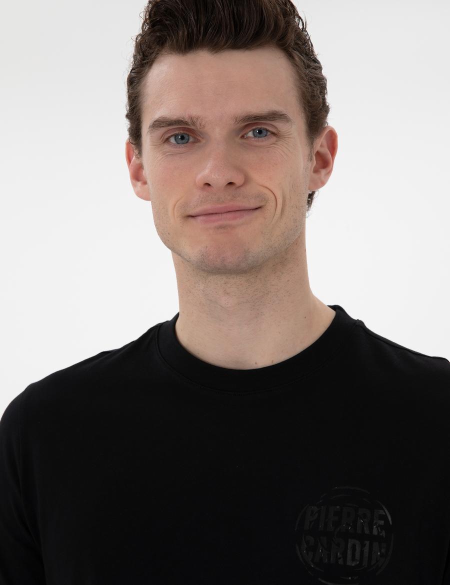 Siyah Regular Fit Tişört