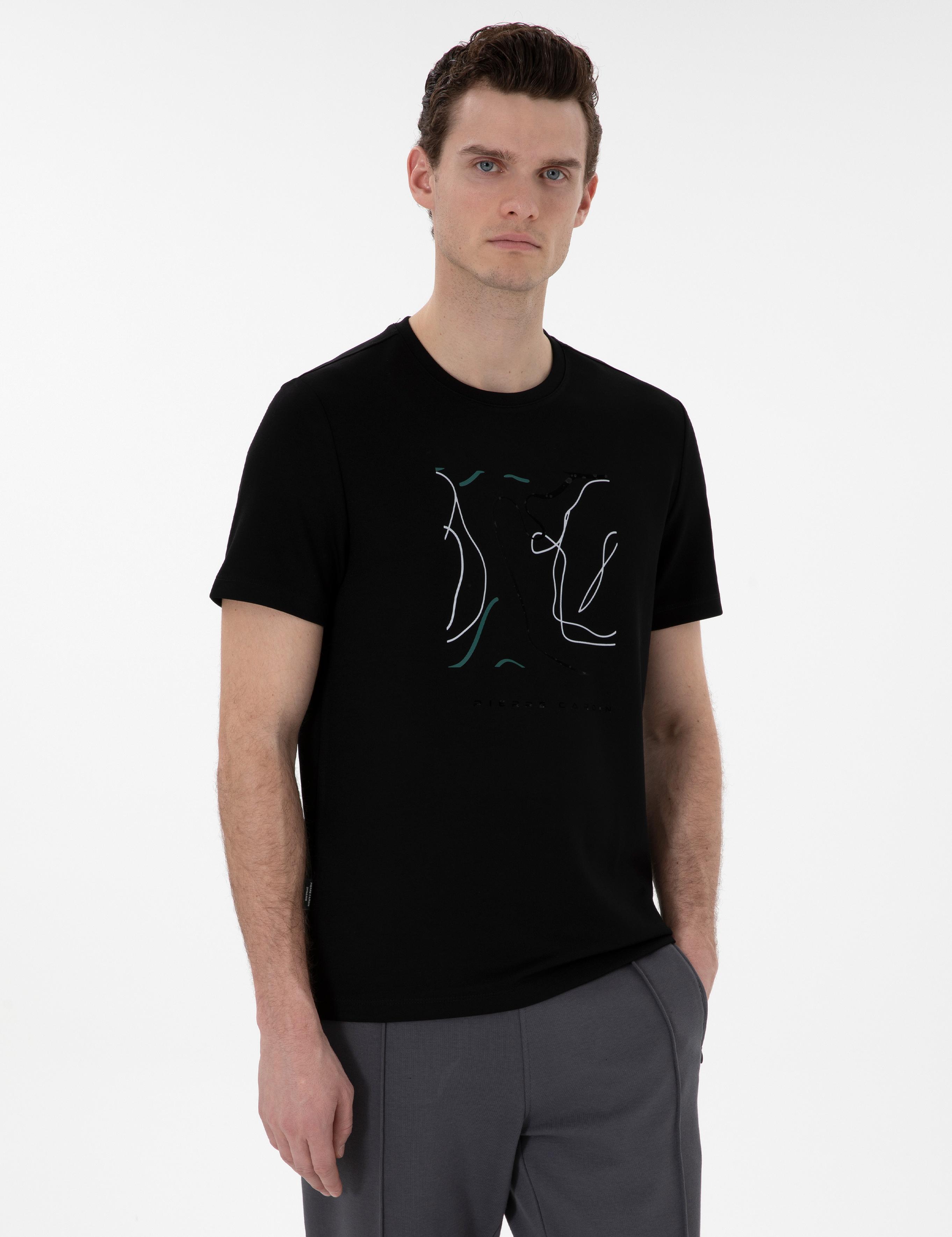 Siyah Regular Fit Tişört