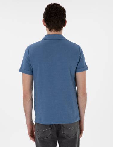 Mavi Slim Fit Tişört