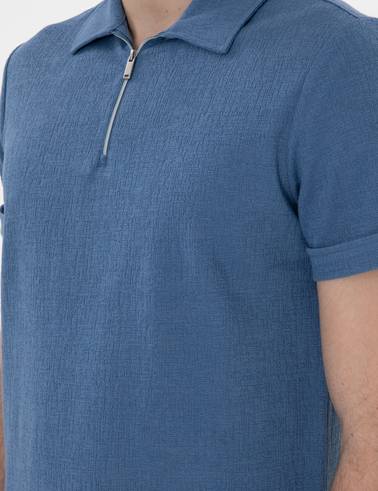 Mavi Slim Fit Tişört