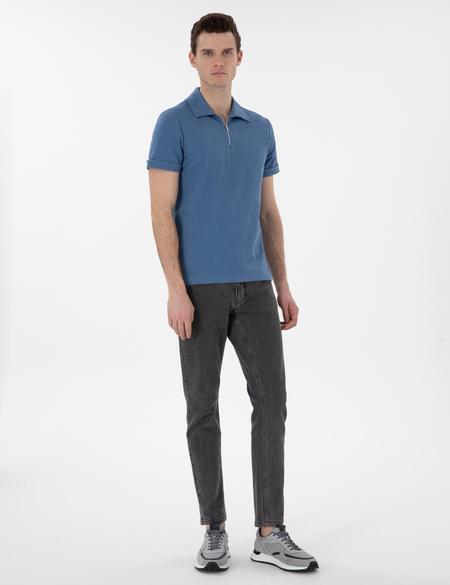 Mavi Slim Fit Tişört - 50302586223