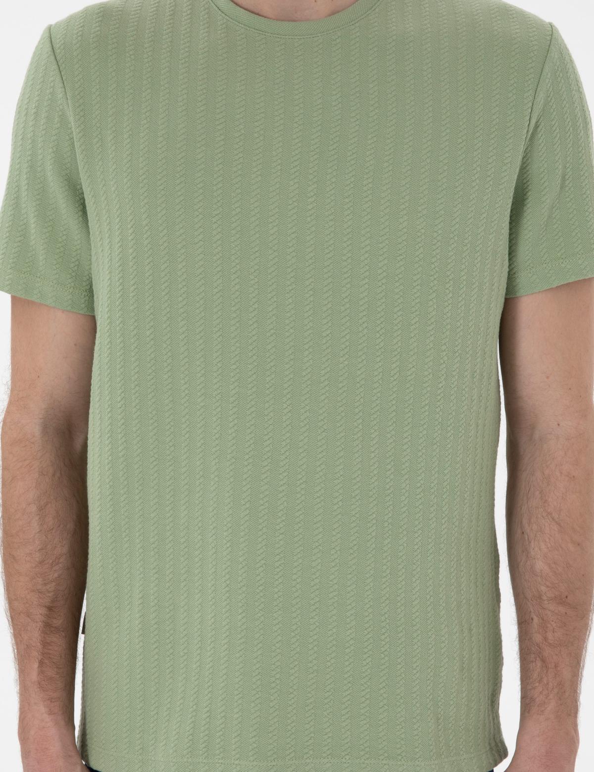 Açık Haki Regular Fit Tişört - 50302581224