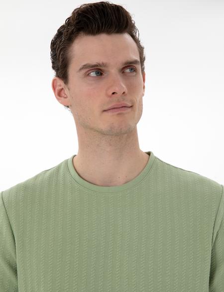 Açık Haki Regular Fit Tişört - 50302581224