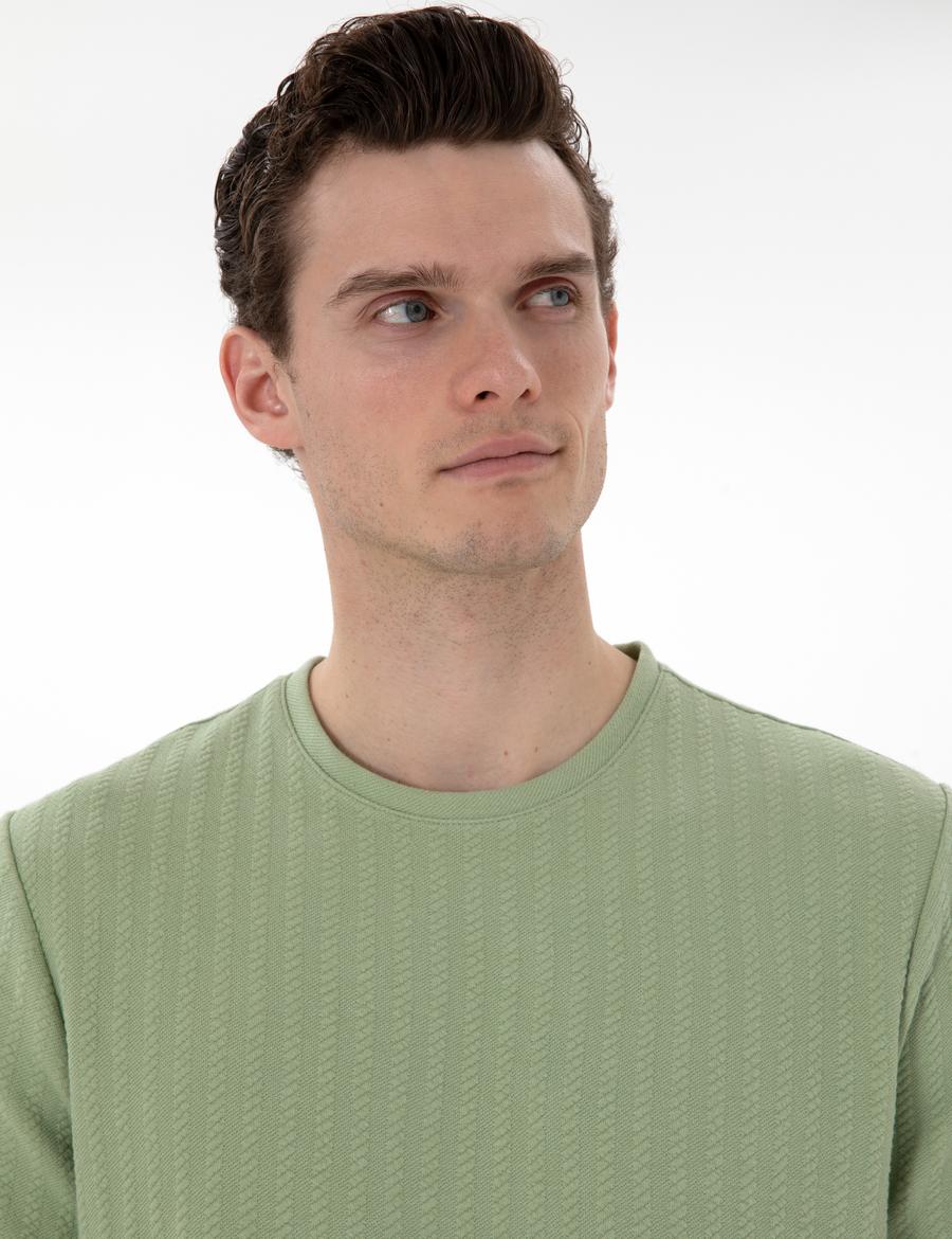 Açık Haki Regular Fit Tişört