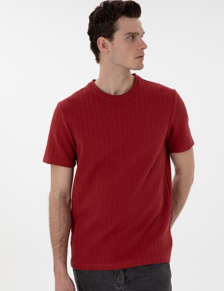 Nar Çiçeği Regular Fit Tişört - 50302581217