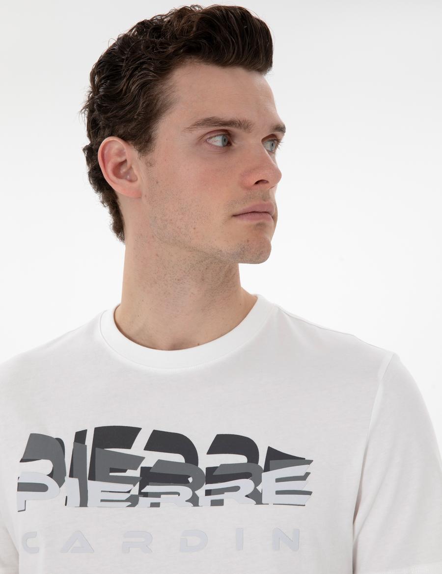 Ekru Regular Fit Tişört