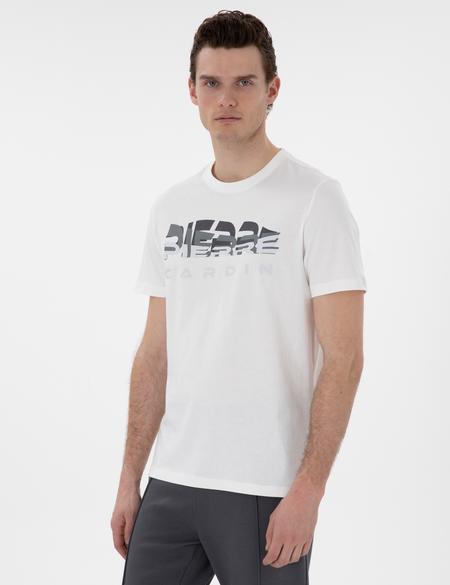 Ekru Regular Fit Tişört - 50302589203