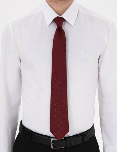 Beyaz Regular Fit Uzun Kollu Basic Gömlek