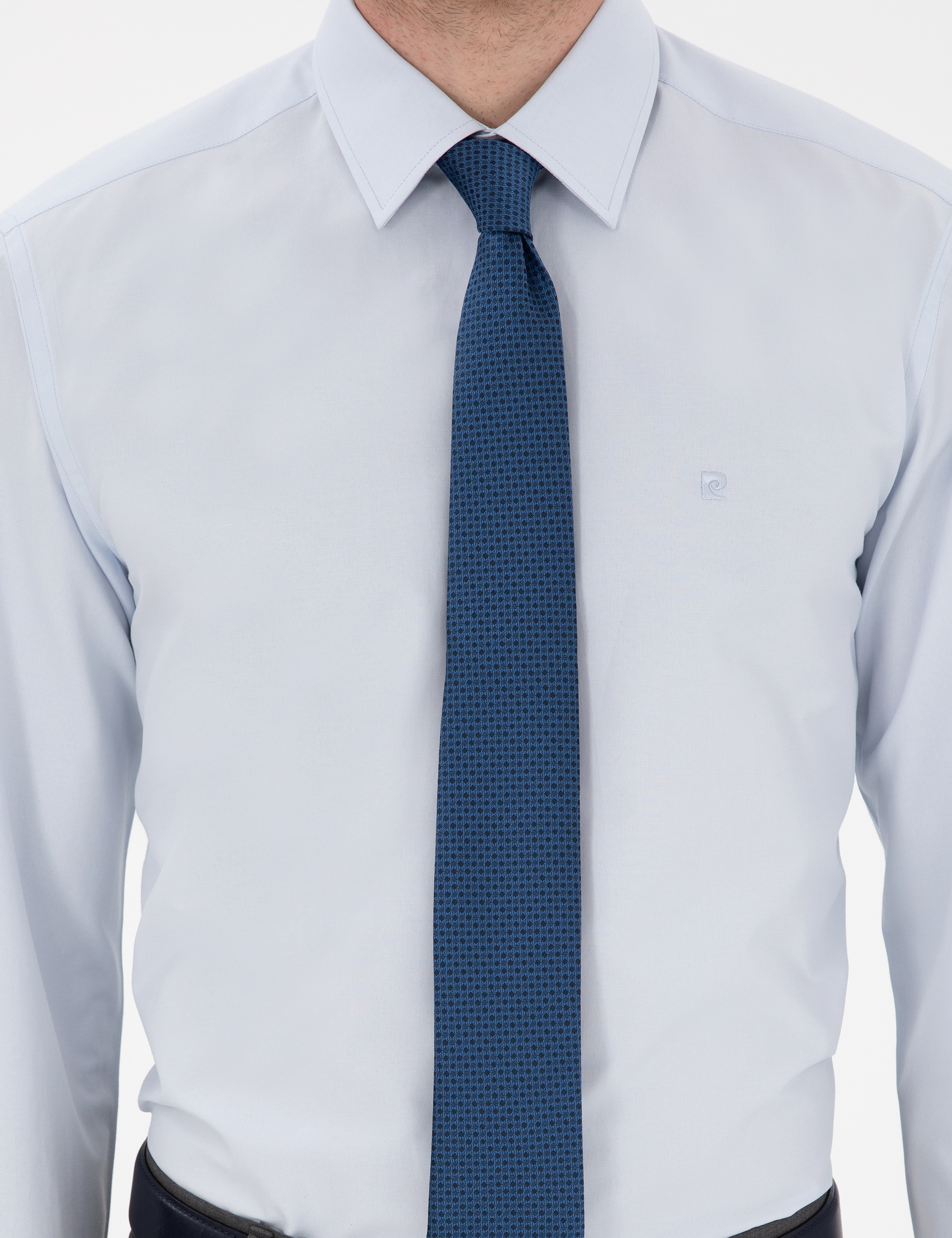 Açık Mavi Regular Fit Uzun Kollu Basic Gömlek