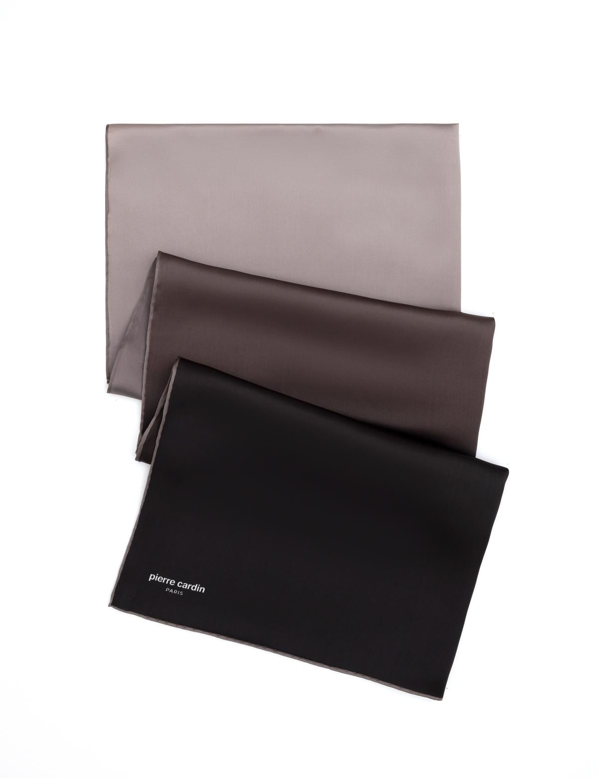 Kahverengi İpek Şal