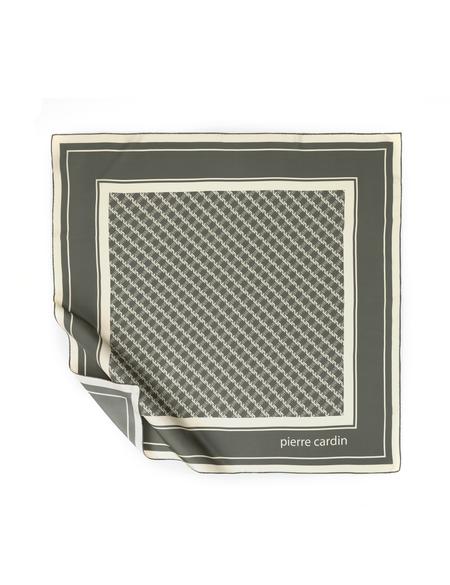 Haki İpek Eşarp - 50309584001