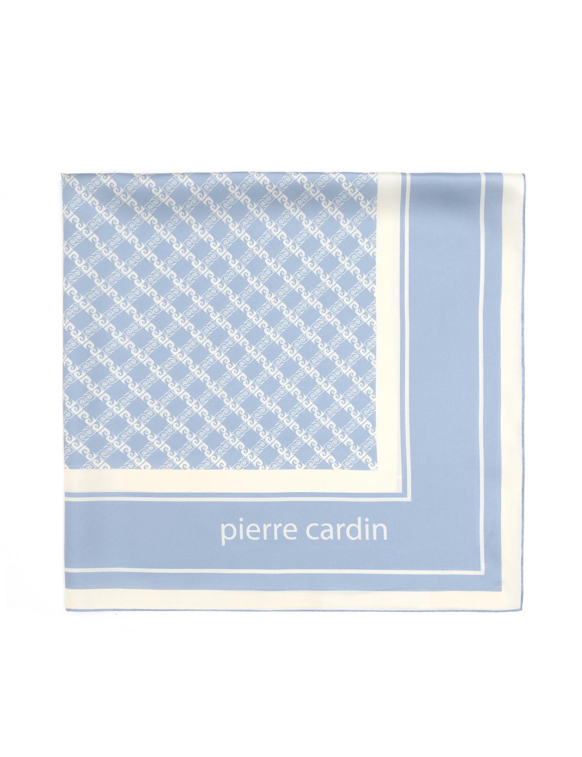 Mavi İpek Eşarp - 50309584003