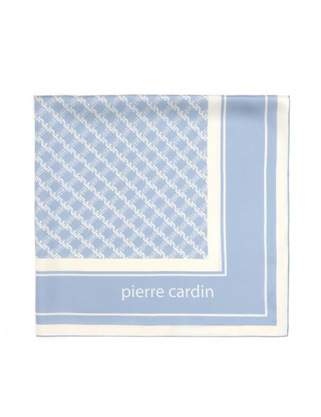 Mavi İpek Eşarp - 50309584003