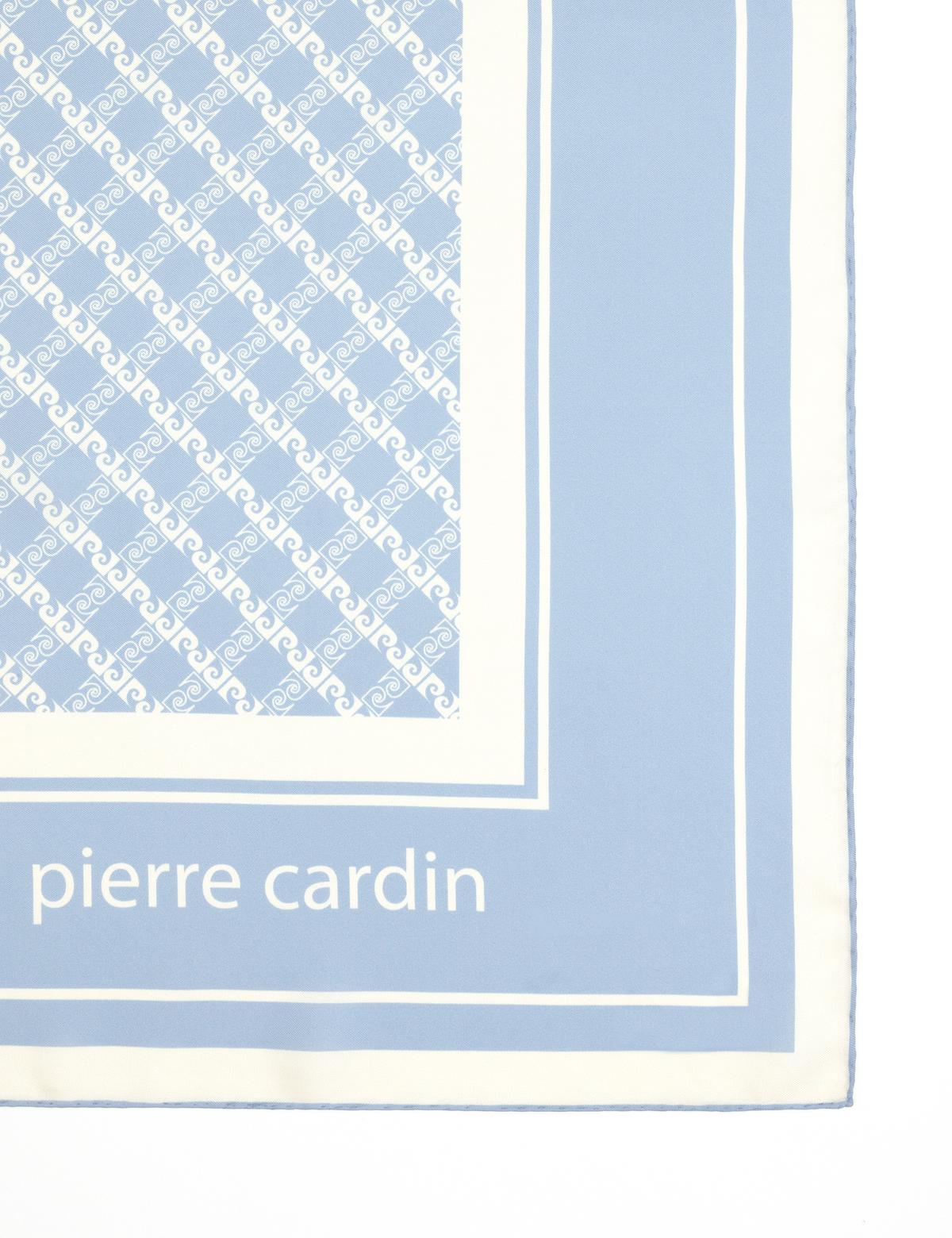 Mavi İpek Eşarp - 50309584003