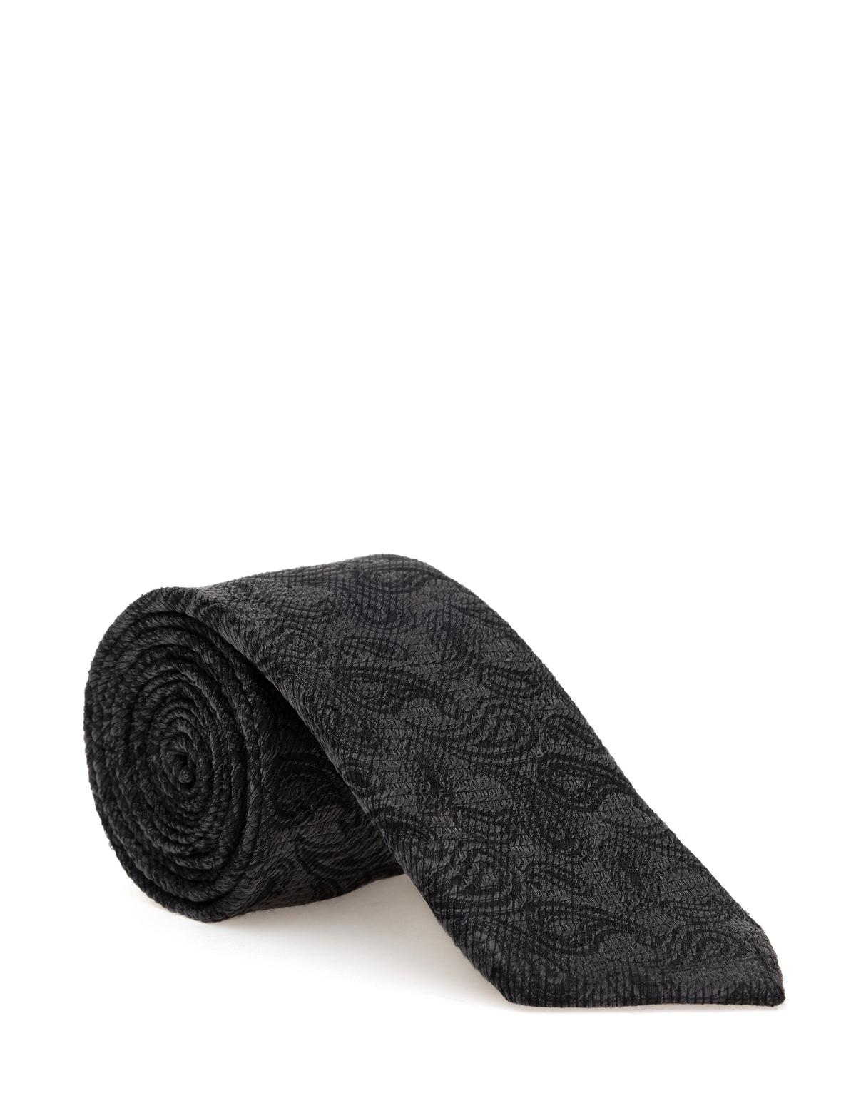 Siyah İpek Kravat - 50313267001