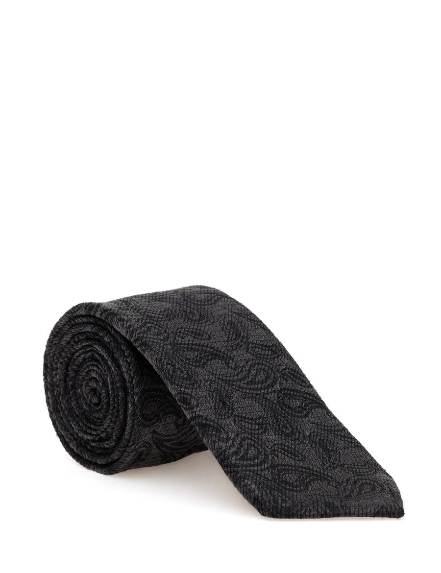 Siyah İpek Kravat