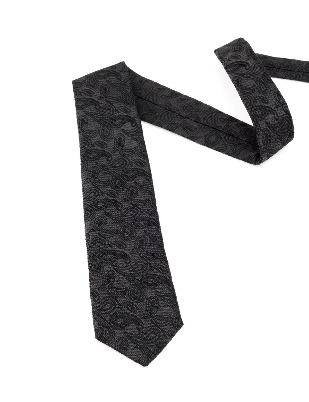 Siyah İpek Kravat