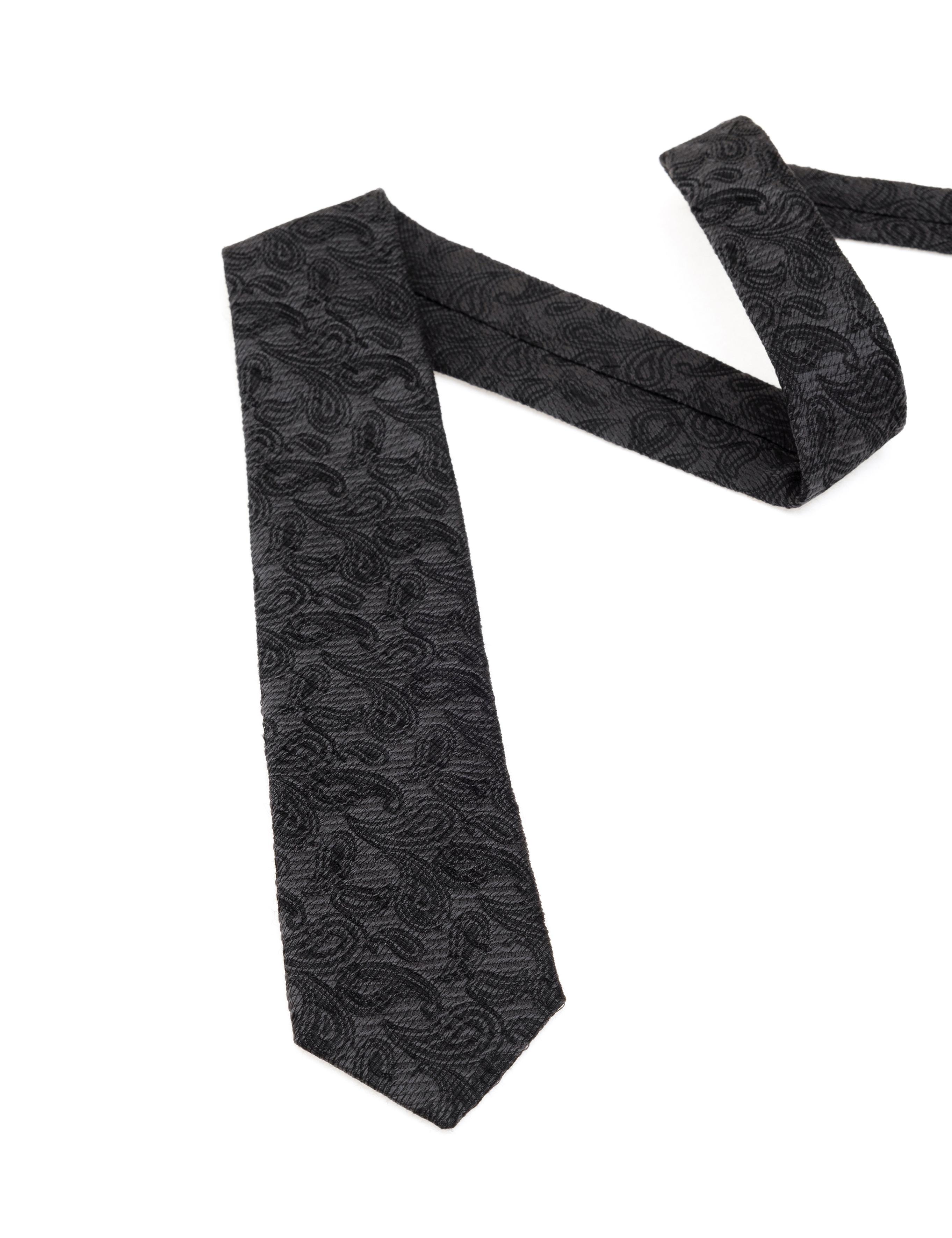 Siyah İpek Kravat