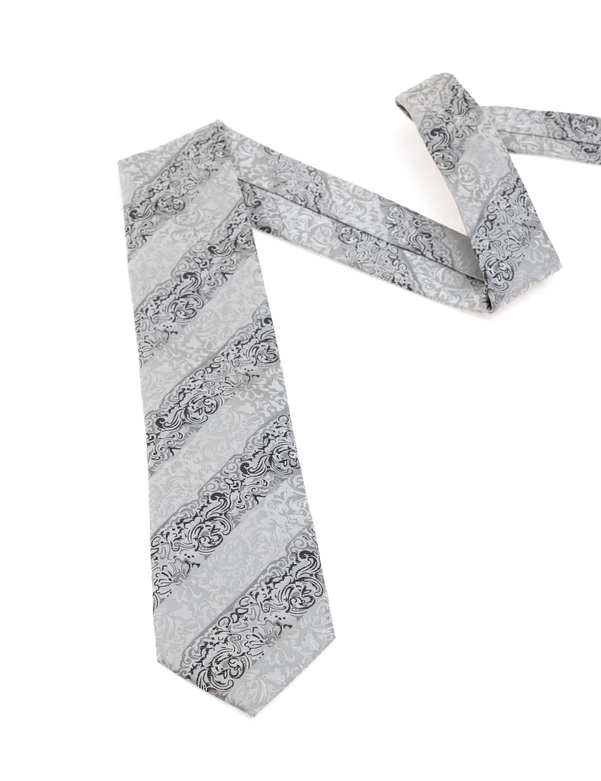 Gri İpek Kravat