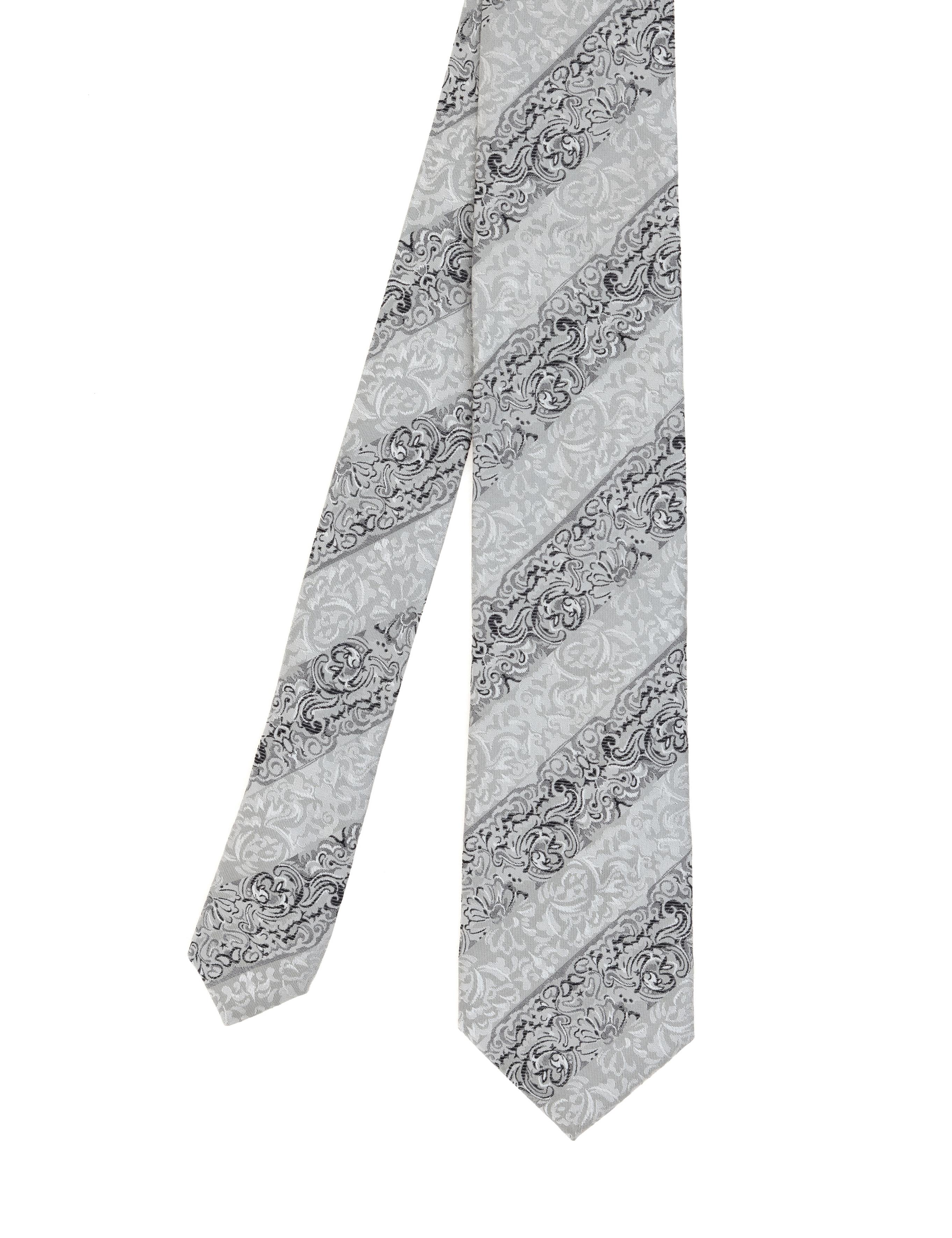 Gri İpek Kravat