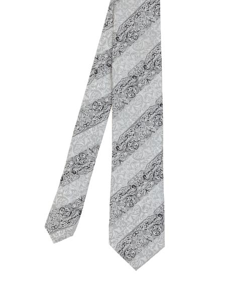 Gri İpek Kravat - 50313286001