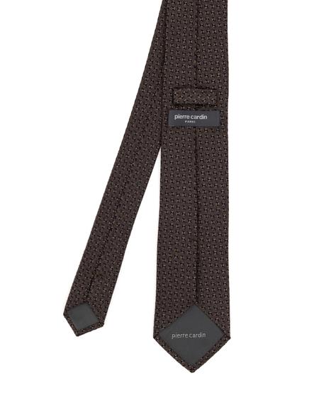 Kahverengi İpek Kravat - 50313269002