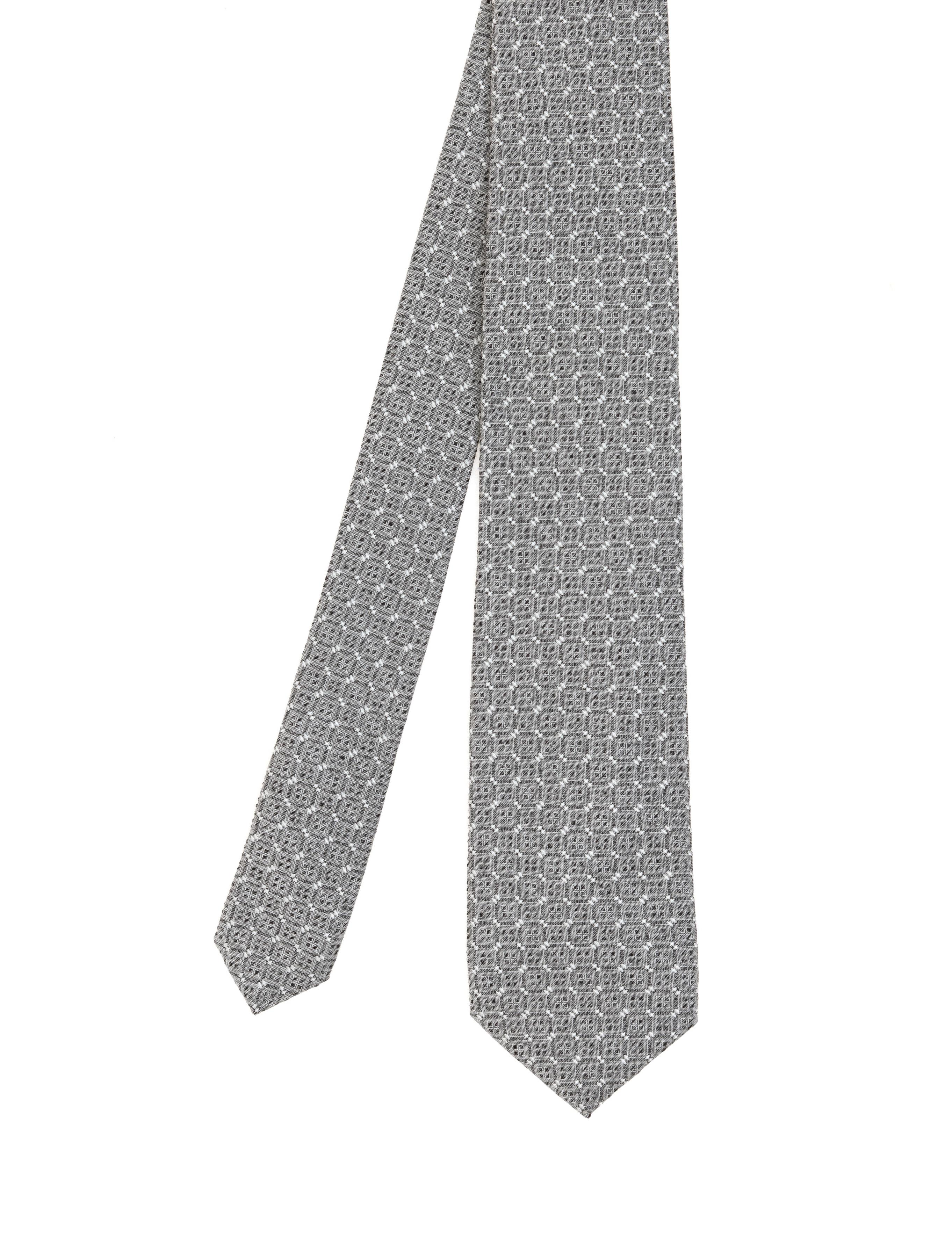 Gri İpek Kravat