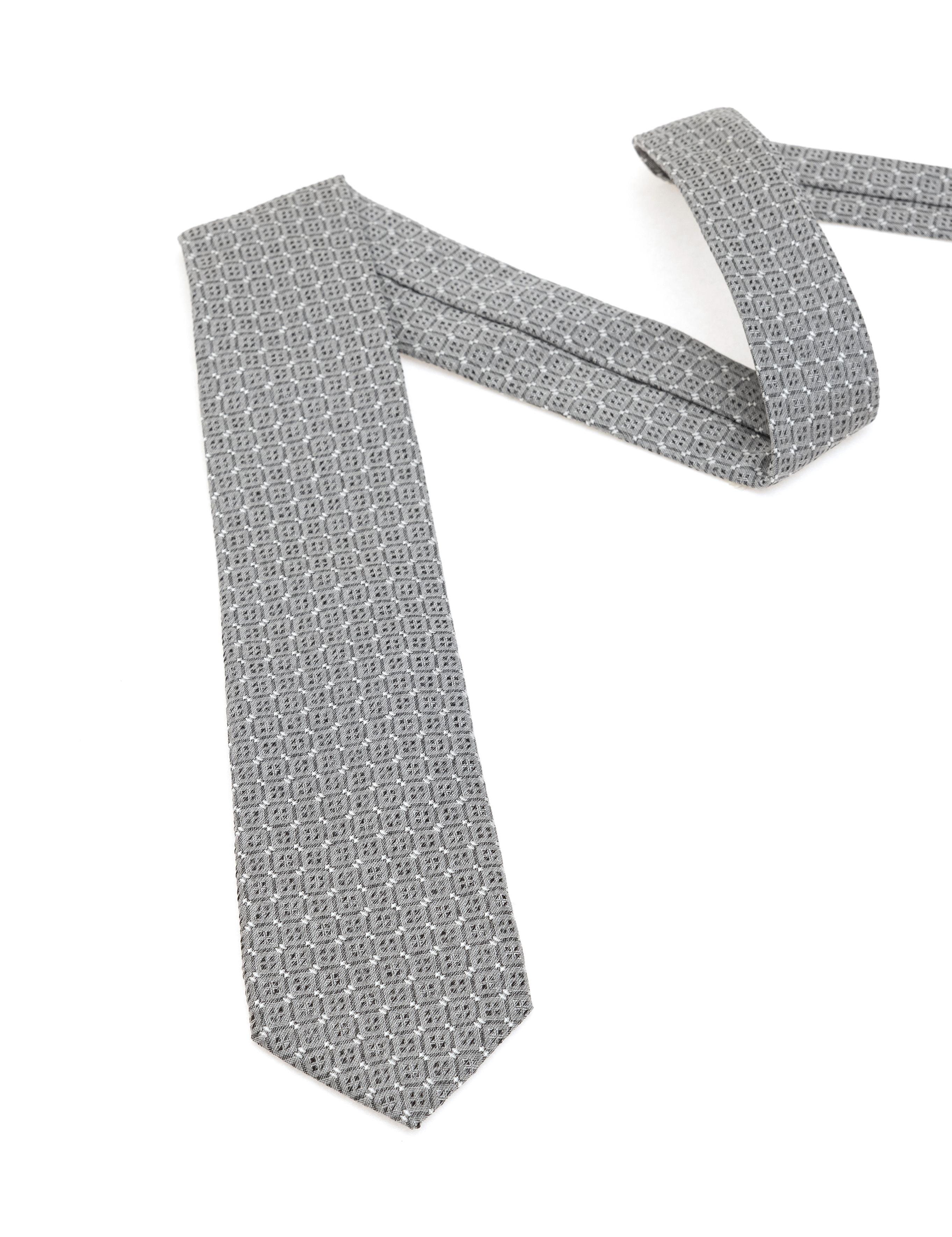 Gri İpek Kravat