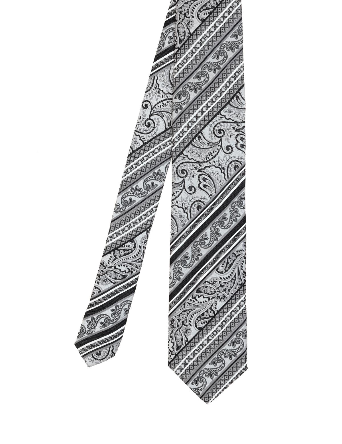 Gri İpek Kravat - 50313283001