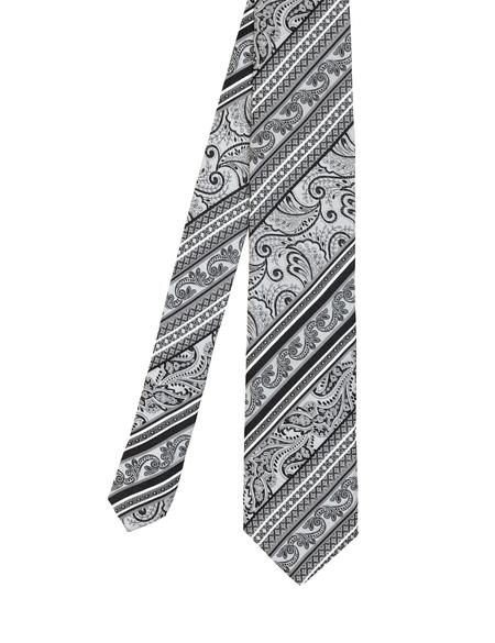 Gri İpek Kravat - 50313283001