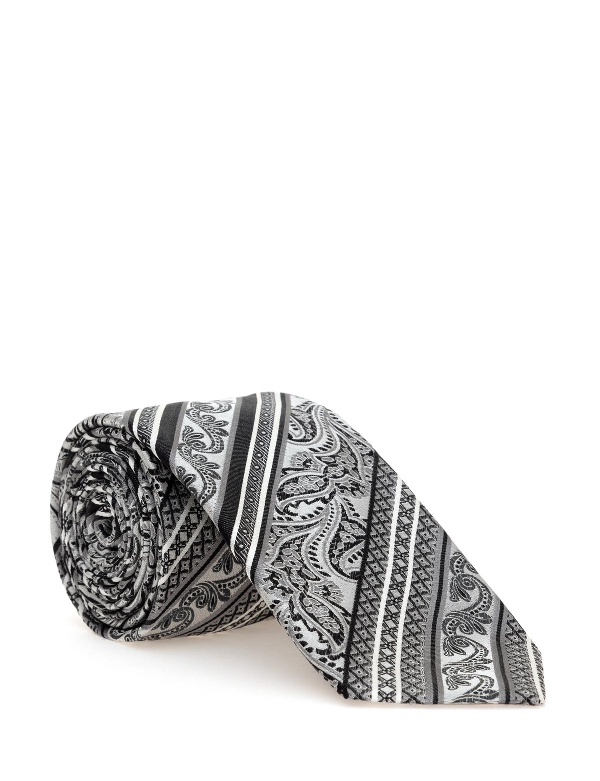 Gri İpek Kravat - 50313283001