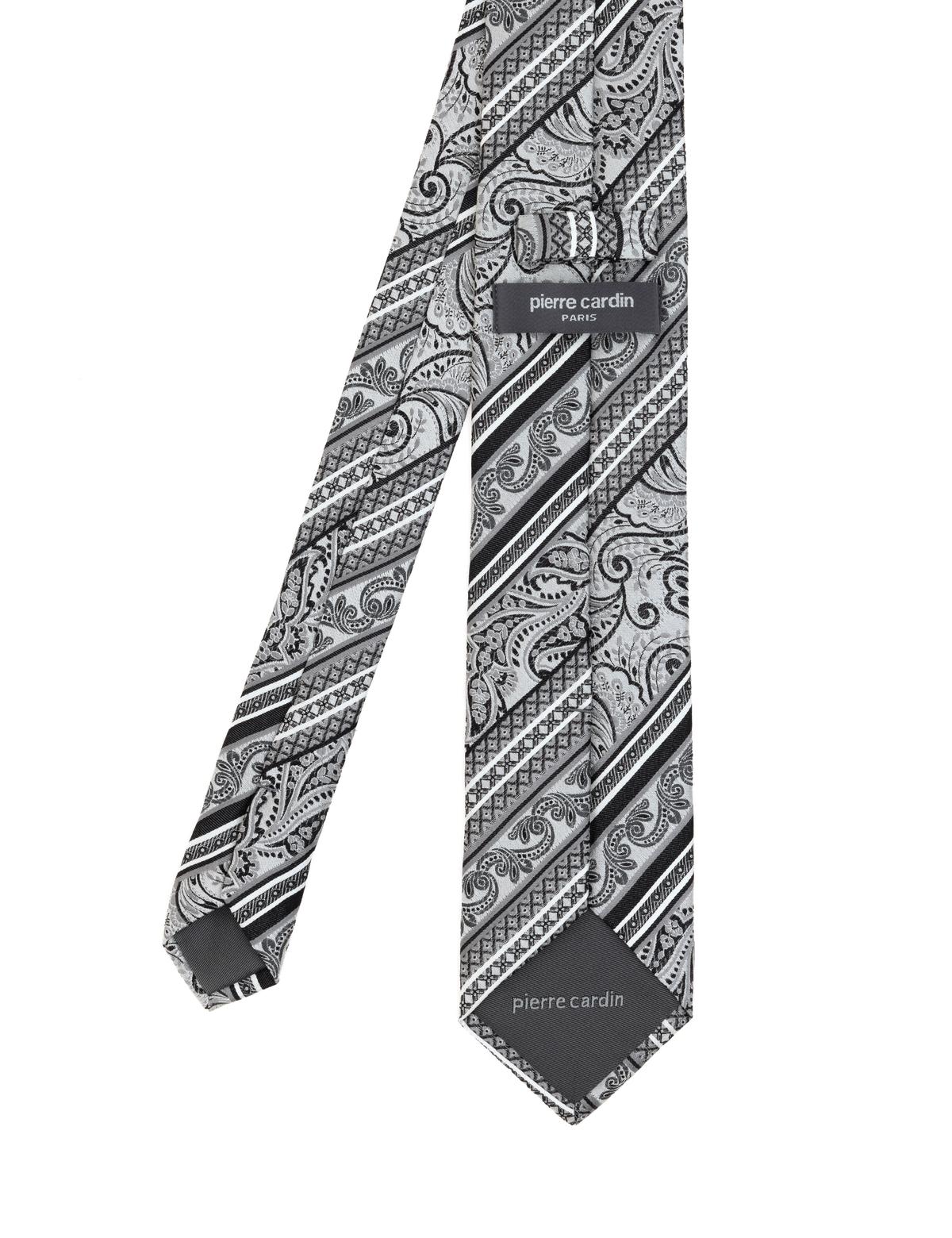 Gri İpek Kravat - 50313283001