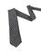 Siyah İpek Kravat