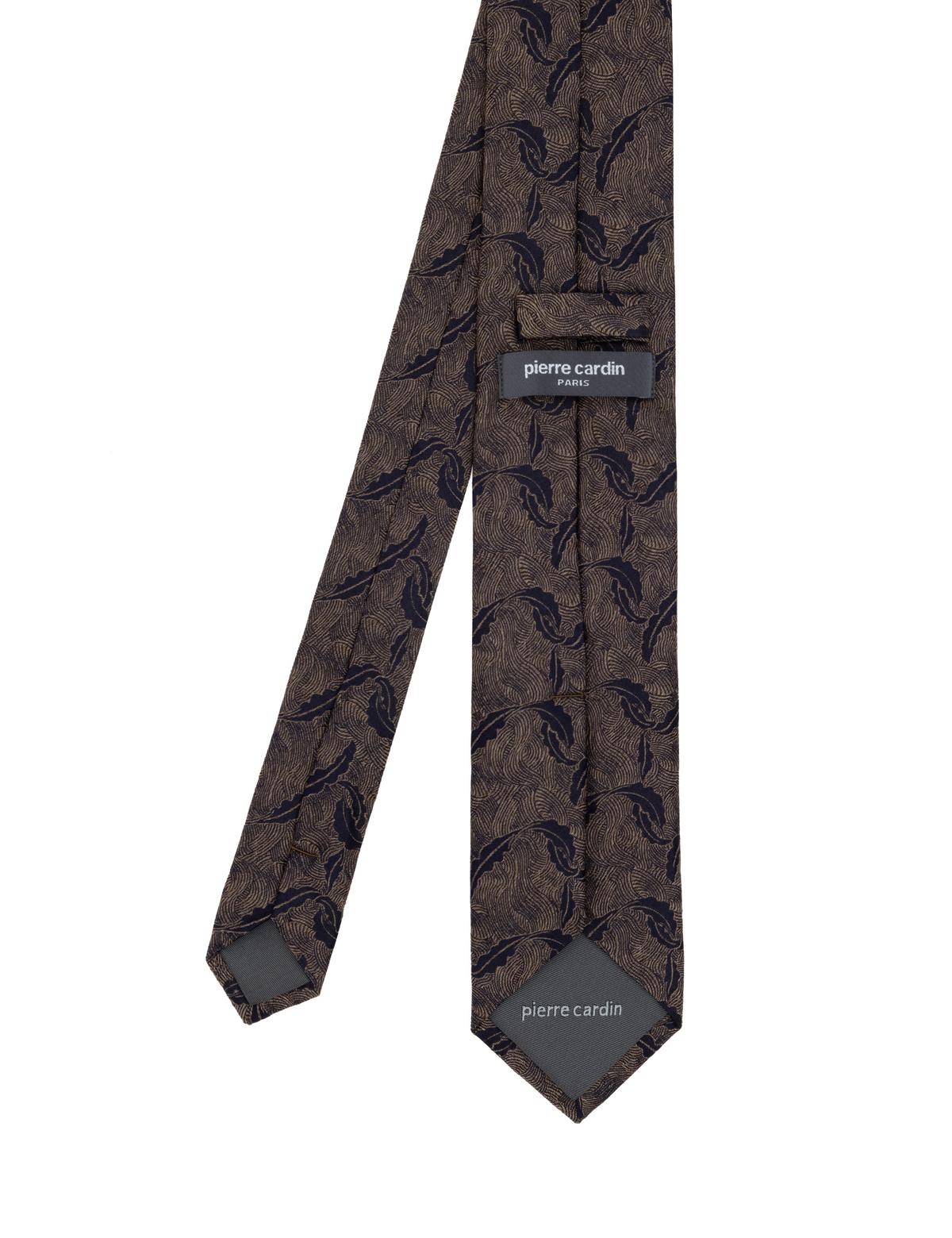 Kahverengi İpek Kravat - 50313292003