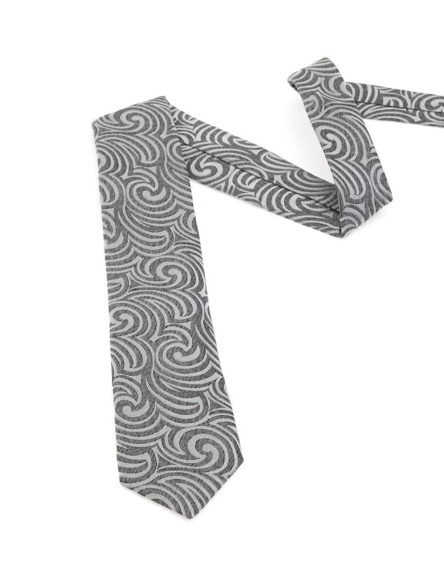 Gri İpek Kravat