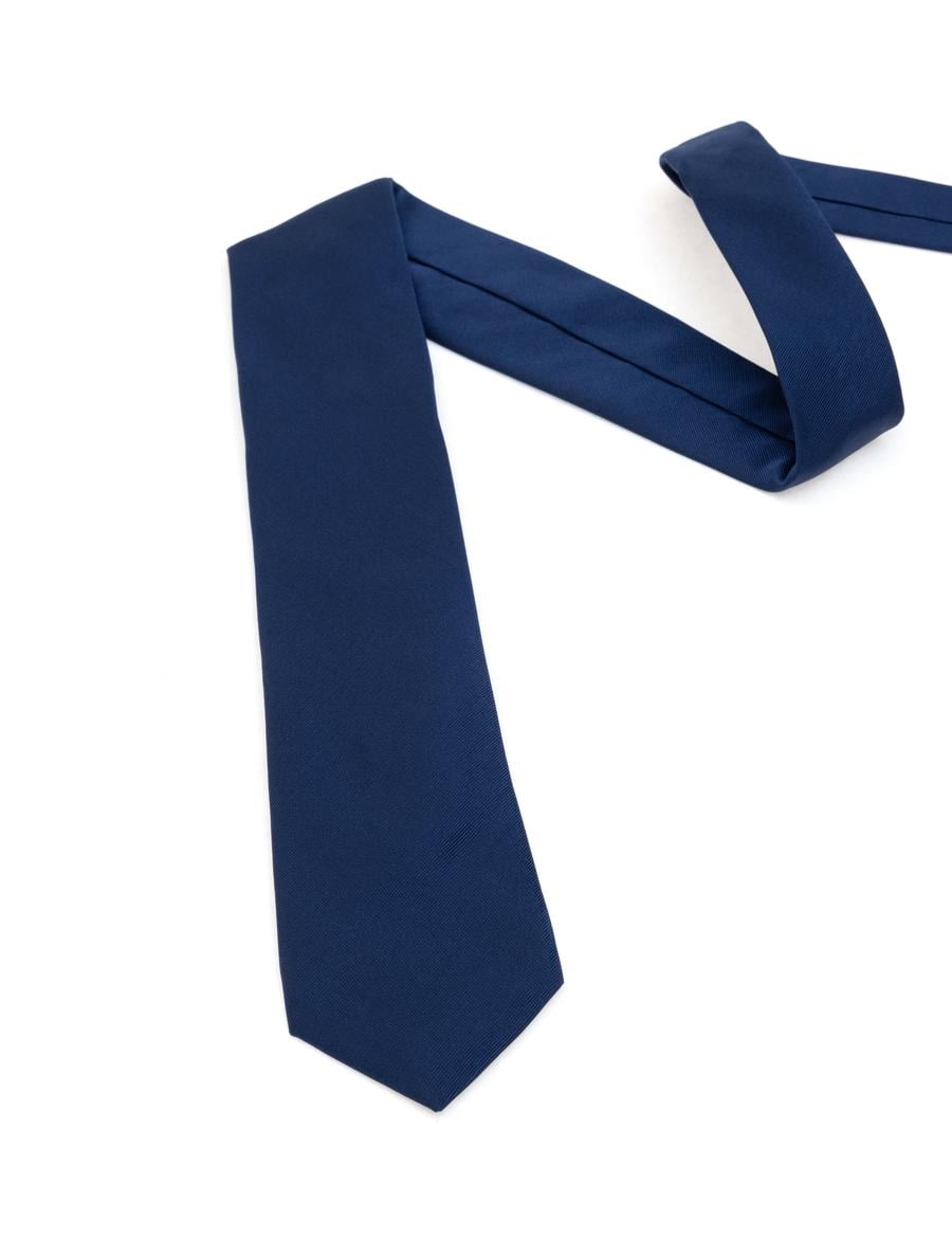 Lacivert İpek Kravat