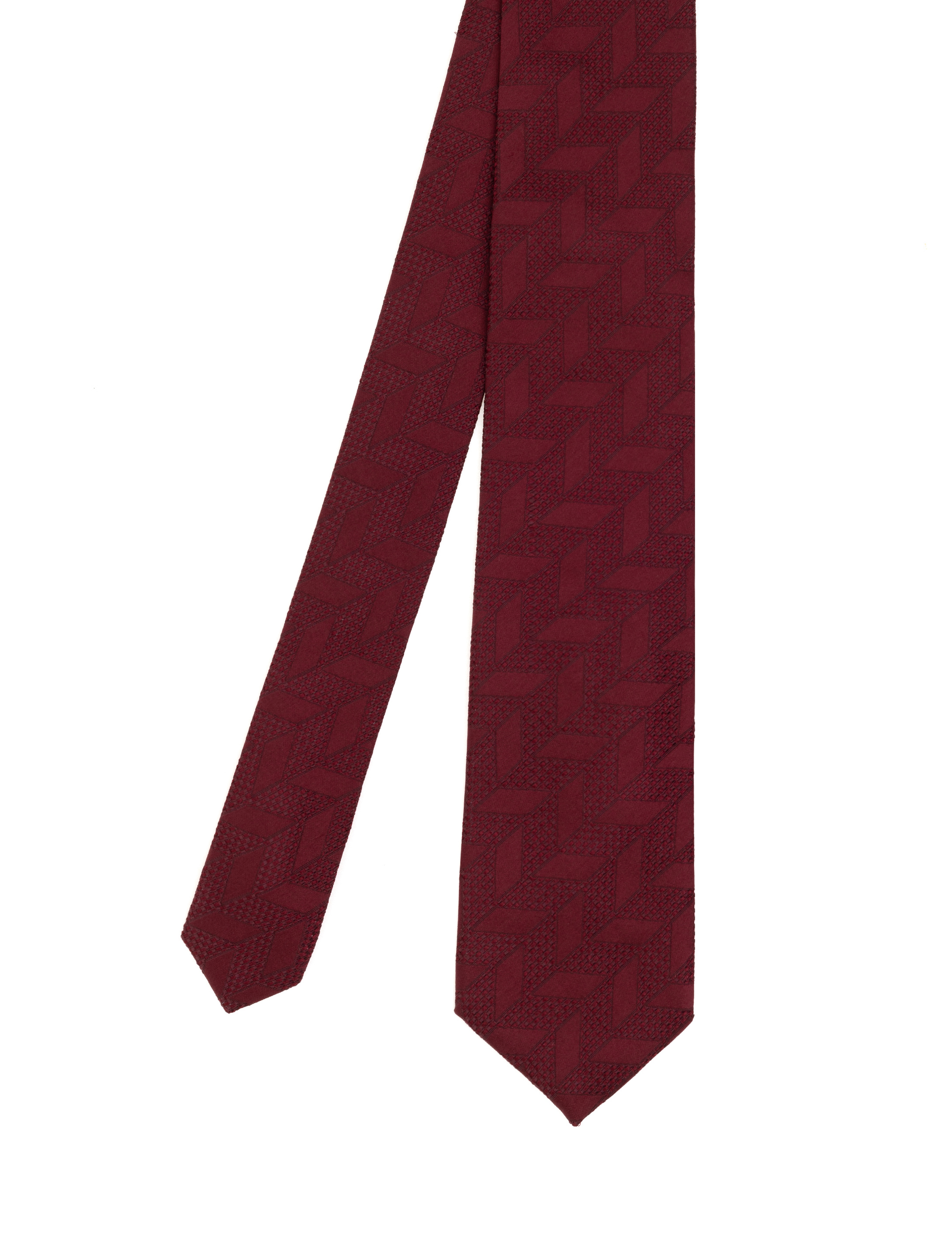Bordo İpek Kravat - Image 3