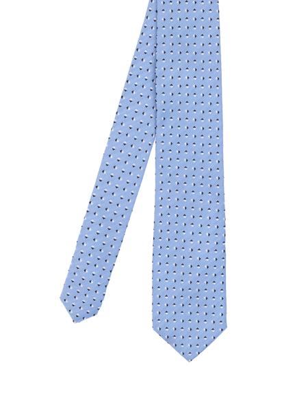 Açık Mavi İpek Kravat - 50313281003