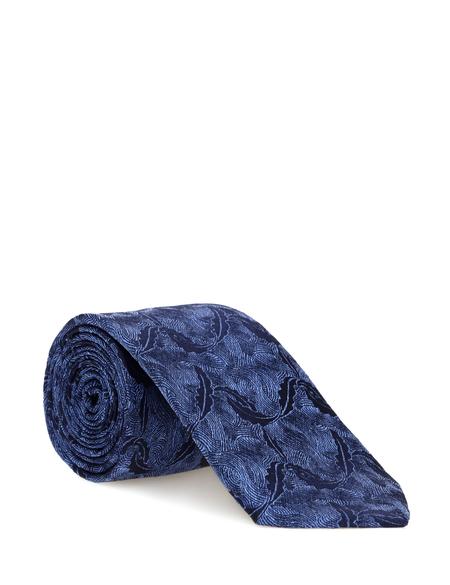 Lacivert İpek Kravat - 50313292001