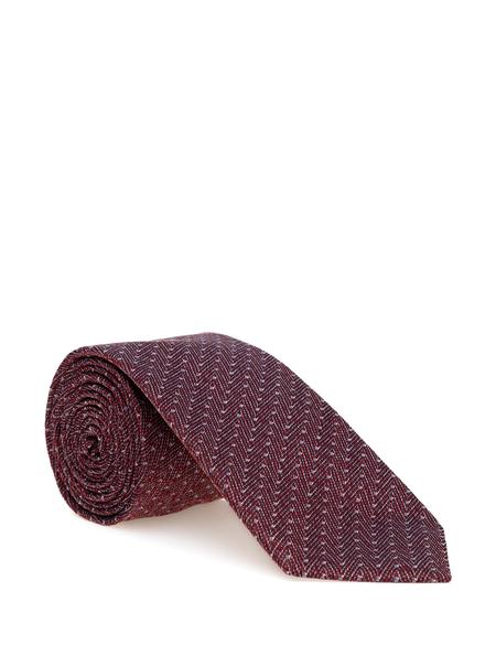 Bordo İpek Kravat - 50313293001