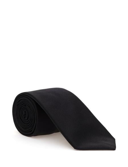 Siyah İpek Kravat - 50313295001