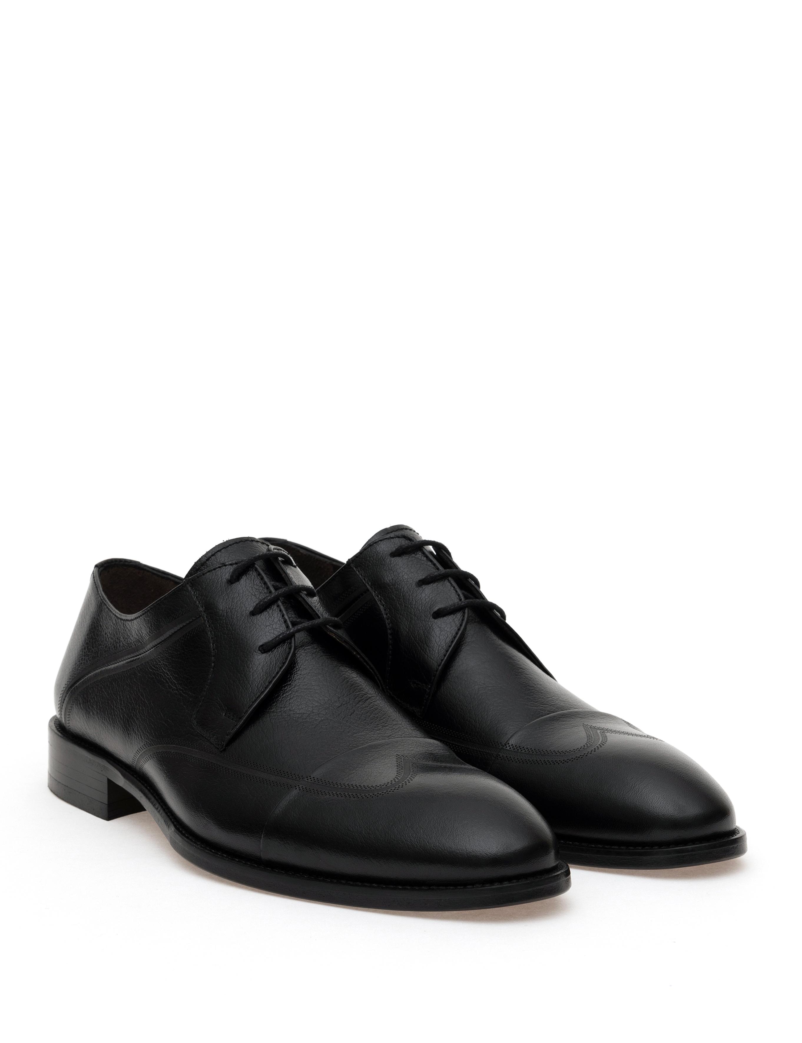 Siyah %100 Deri Klasik Ayakkabı