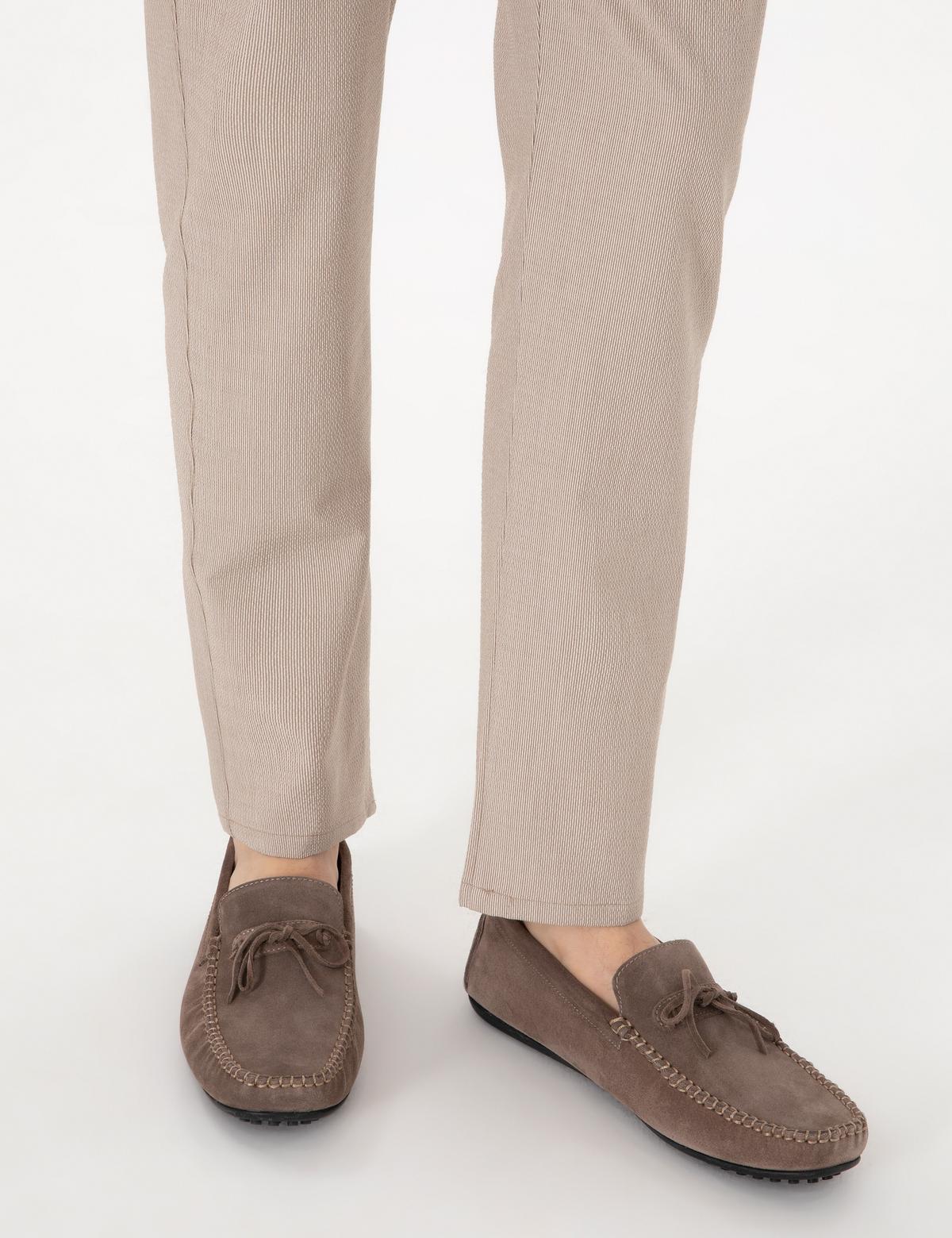 Vizon Kauçuk Taban %100 Deri Loafer Ayakkabı - 50310192018