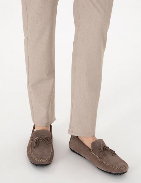 Vizon Kauçuk Taban %100 Deri Loafer Ayakkabı - 50310192018