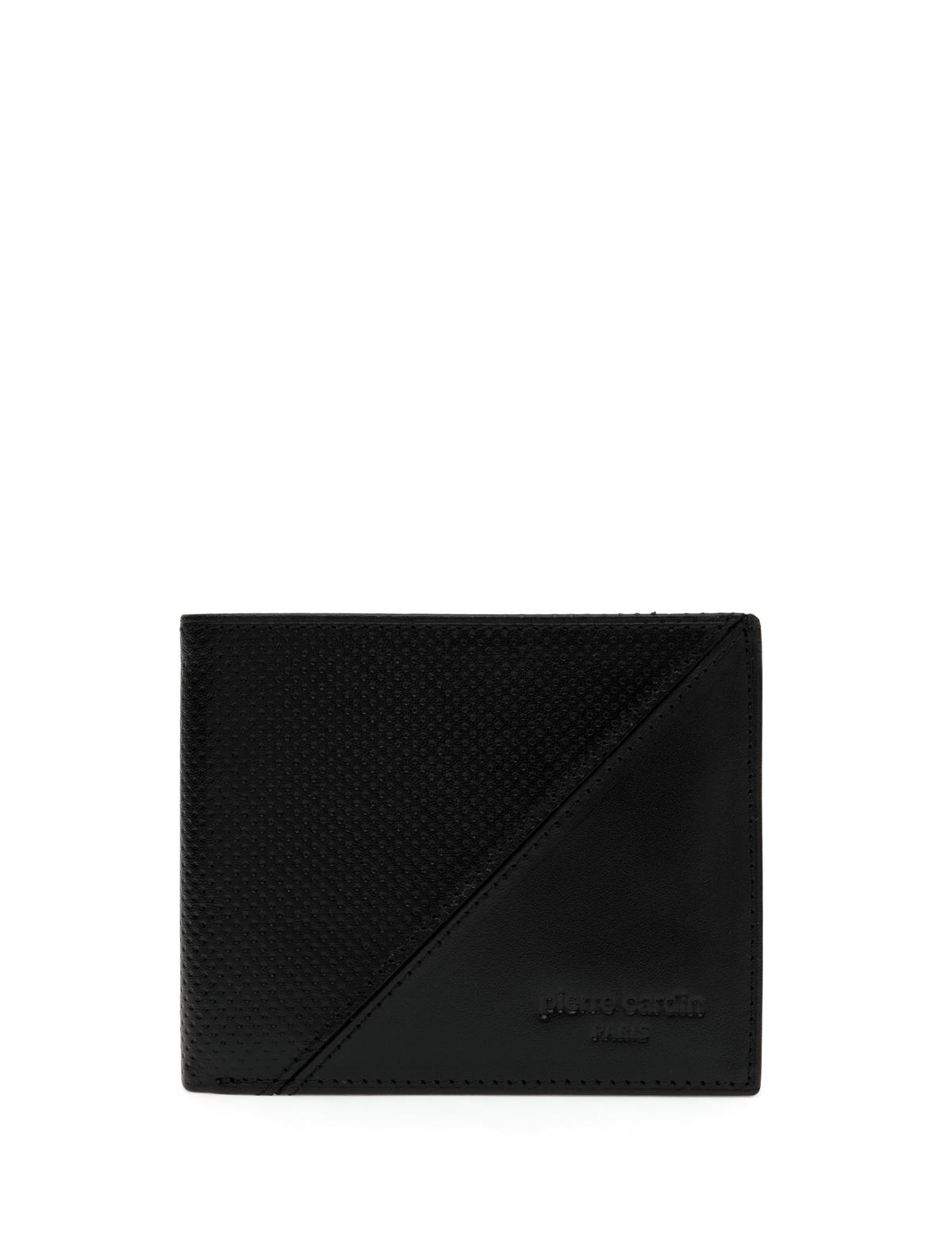 Erkek Siyah Deri Cüzdan - 50313009002